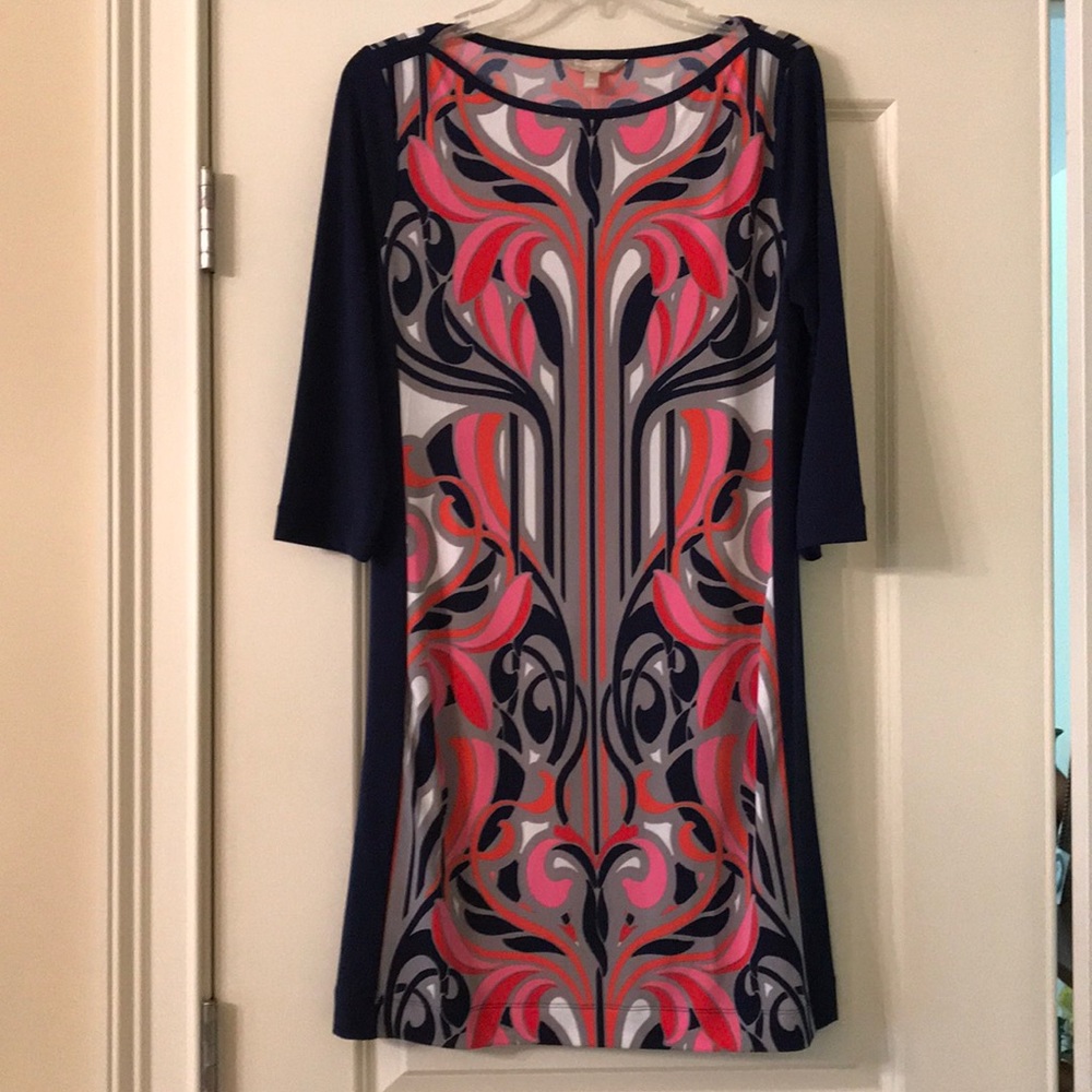 3/4 jersey knit dress